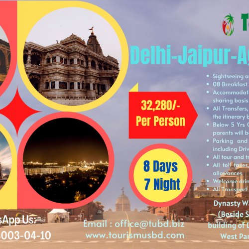 Delhi Jaipur Agra Kolkata (8 Days 7 Nights)