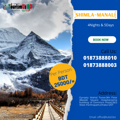 Shimla -Manali ( 4 Nights 5 Days)