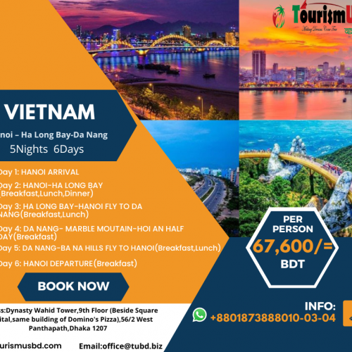 Amzing Vietnam(6 Days 5 Nights)